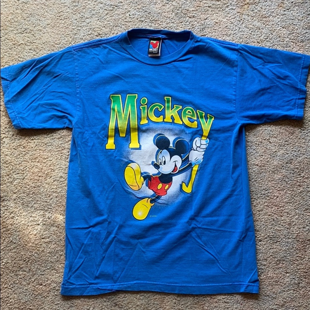 Mickey Mouse Disney unisex Velvasheen t-shirt